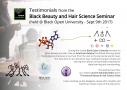 Thumbnail of Testimonials from the Black Beauty and Hair Science Seminar (held @ Black Open University - Sept 9th 2017) - uLNR eFlyer.jpg
